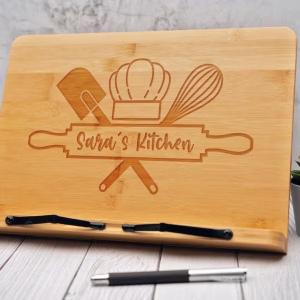 Personalized Book Stand, Mother's Day Gif